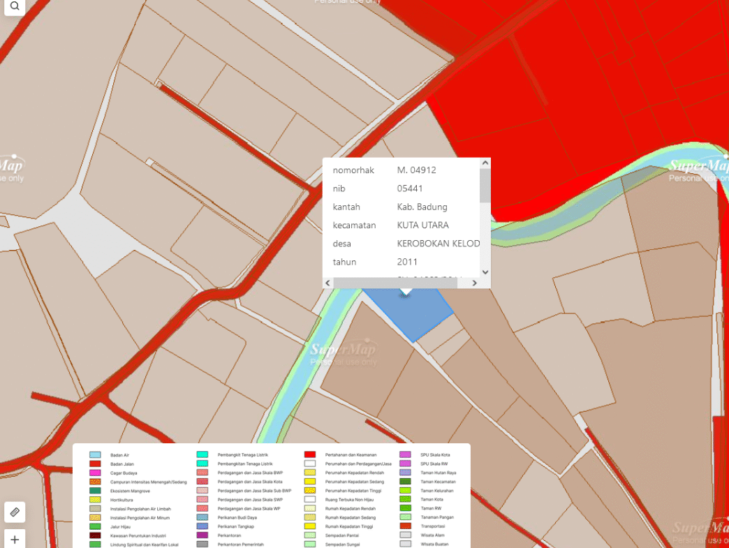 Land for Lease in Umalas – Prime Residential Plot Near French School — Property ID DI914